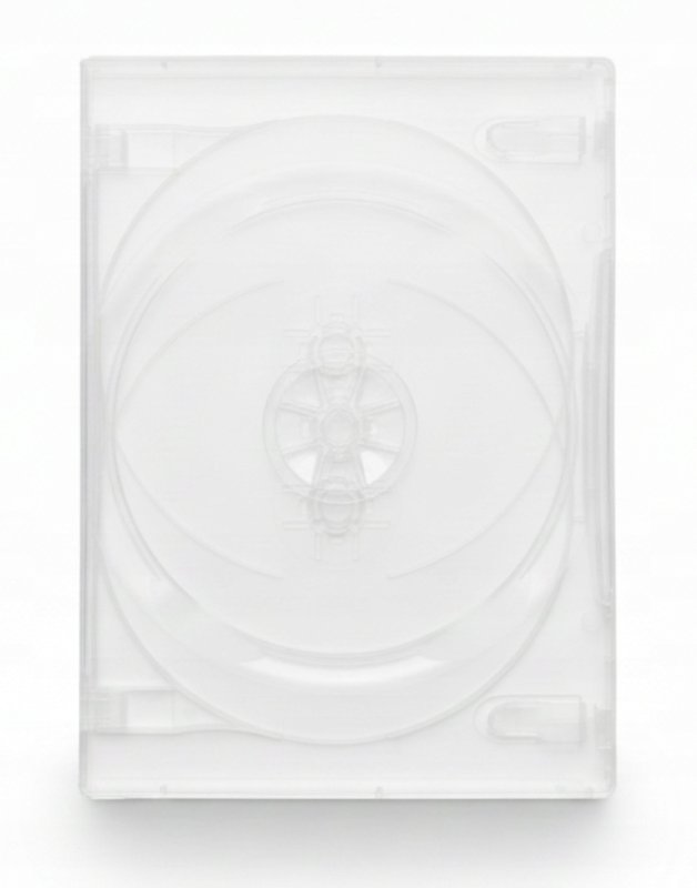 Pudełko CD DVD Blu-ray etui na 3 płyty / 1 płytę polipropylenowe bezbarwne — zdjęcie 2