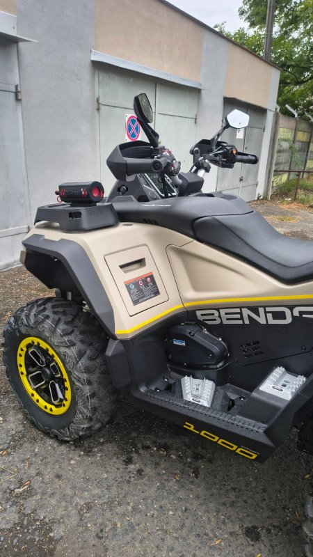 Uchwyt na gaśnicę do quada BENDA 1000 DEDYKOWANY, bez wiercenia, ATV, PRAWY — zdjęcie 5