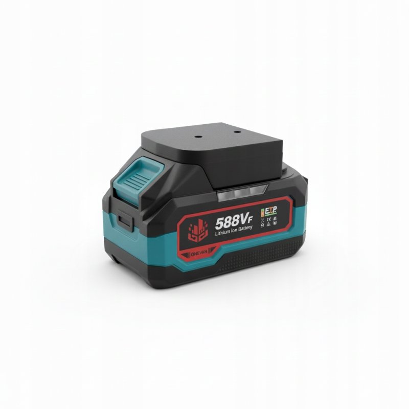 6x Uchwyt na baterie do systemu Makita LXT 18V 21V - zestaw — zdjęcie 7