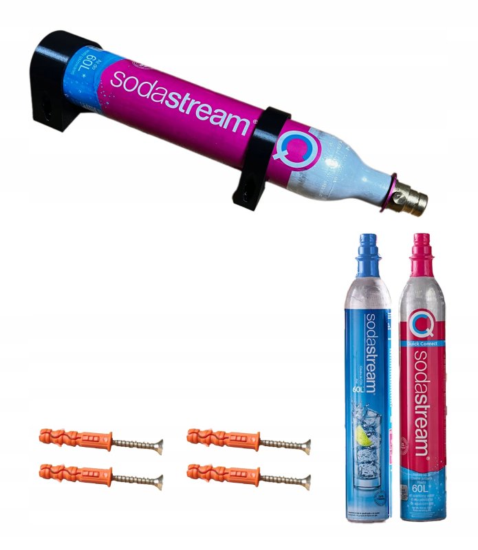 Uchwyt do butli CO2 SodaStream | podwieszany nabój | saturator | pojedynczy — zdjęcie 4