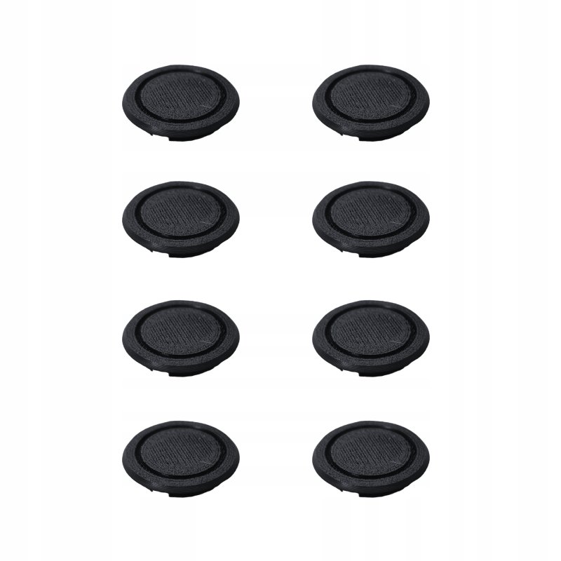 Zaślepka czujnika parkowania 18-22mm |czarny| zaczepy|wcięcie|komplet 8szt