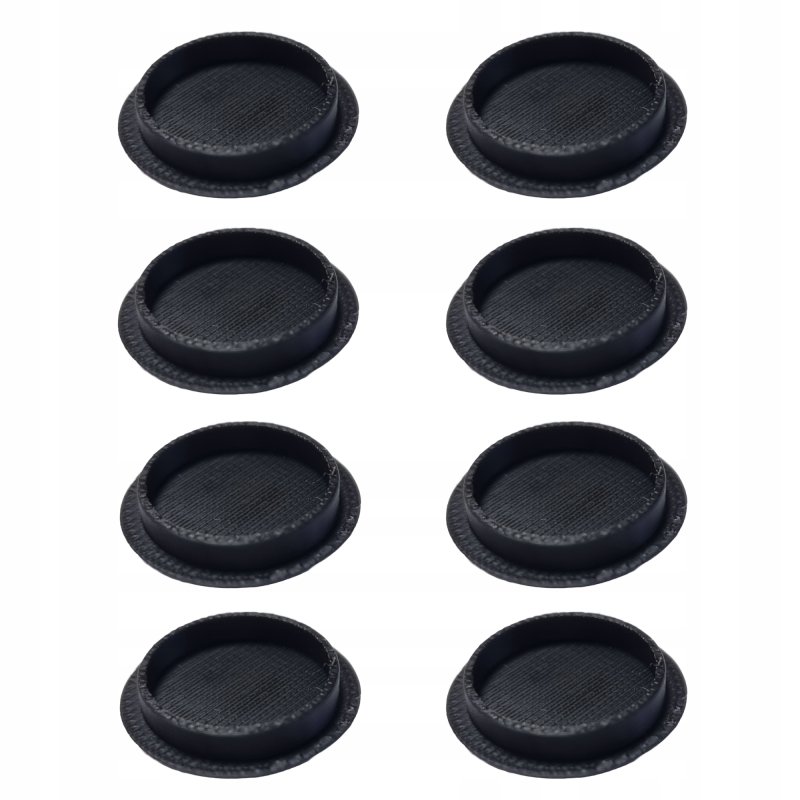 Zaślepka czujnika parkowania 18-22mm | wciskana | CZARNA | komplet 8szt
